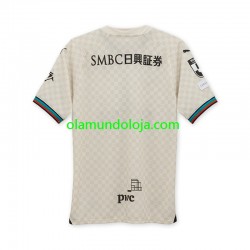 Camisola Kawasaki Frontale Homem Equipamento Segundo 2024-2025 Manga Curta
